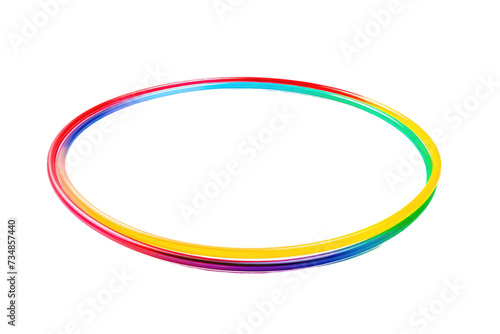 Play Hula Hoop Isolated On Transparent Background
