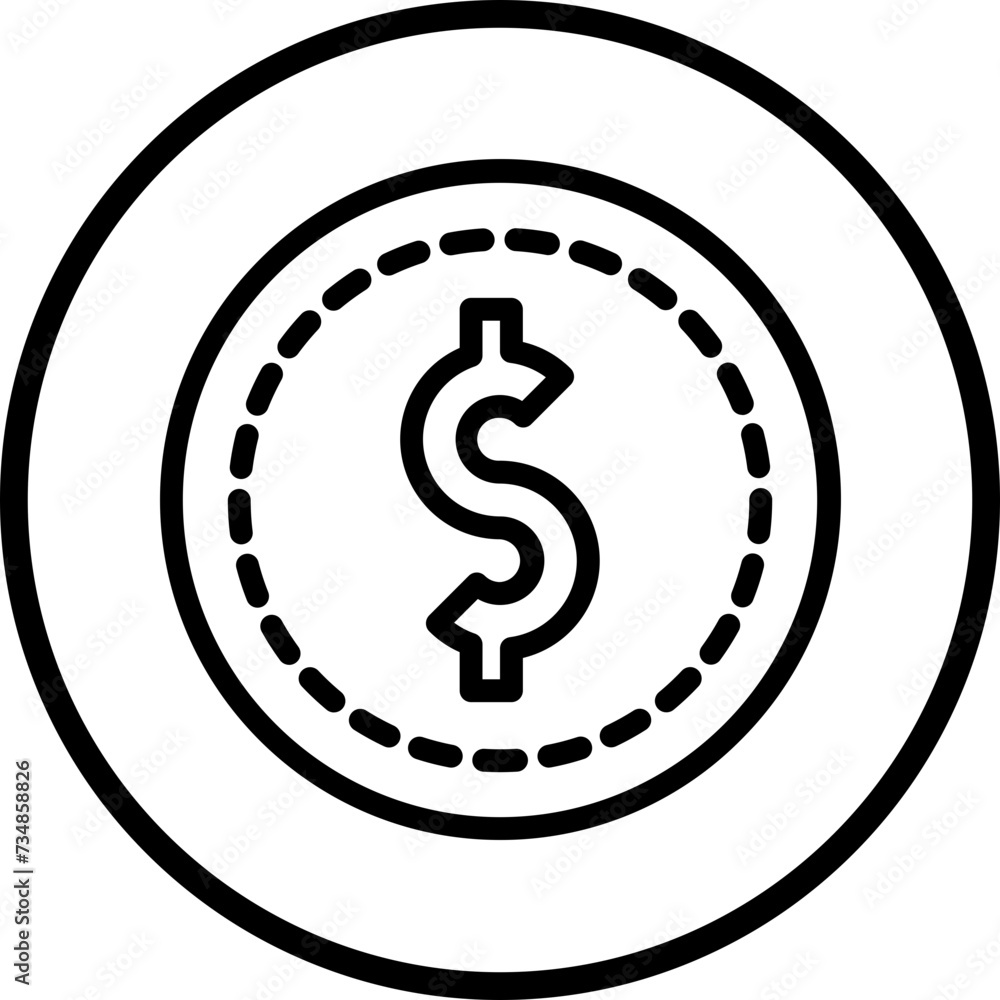 Altcoin Icon Style Altcoin Icon Style