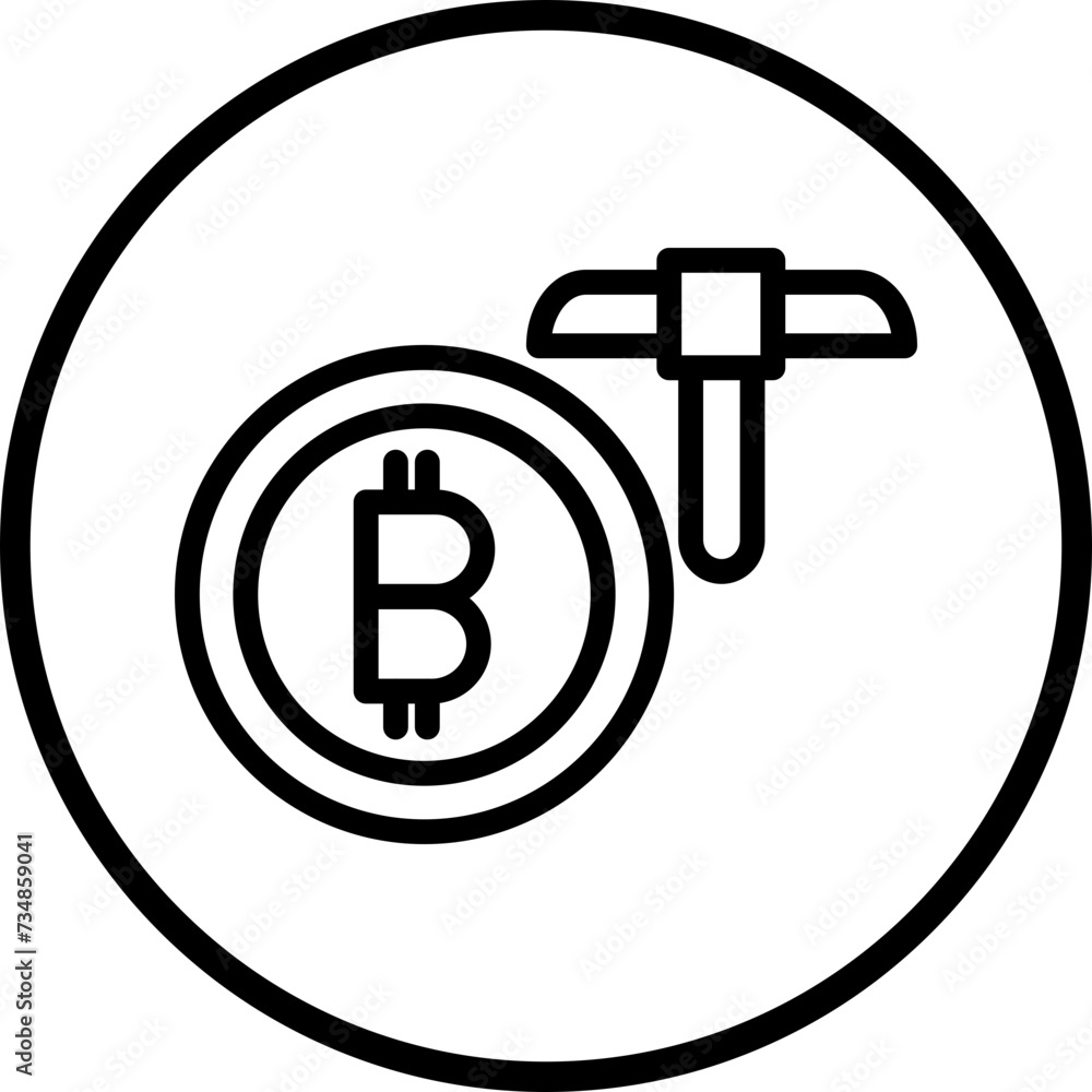 Mining Icon Style Mining Icon Style
