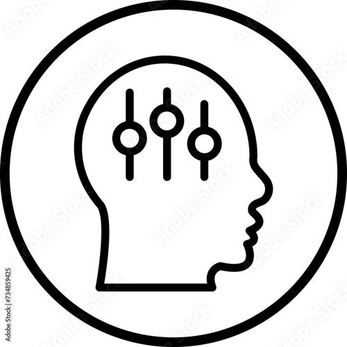 Self Control Icon Style