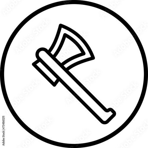 Hatchet Icon Style