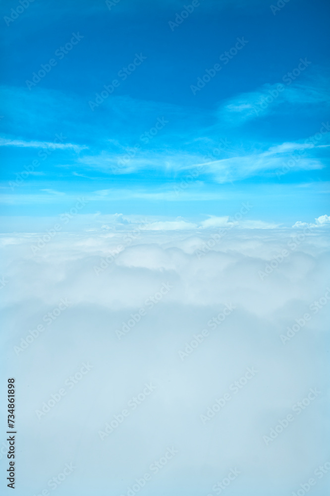 View of clouds in the sky from the plane, sky background. View of clouds in the sky from the plane, sky background.
