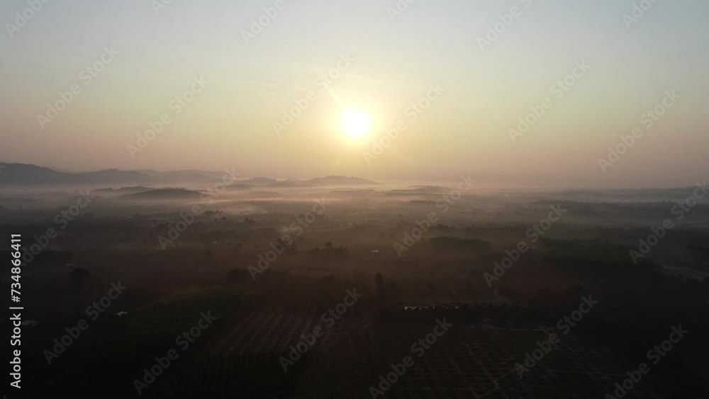 Sea of Fog in Chantaburi Thailand Sea of Fog in Chantaburi Thailand
