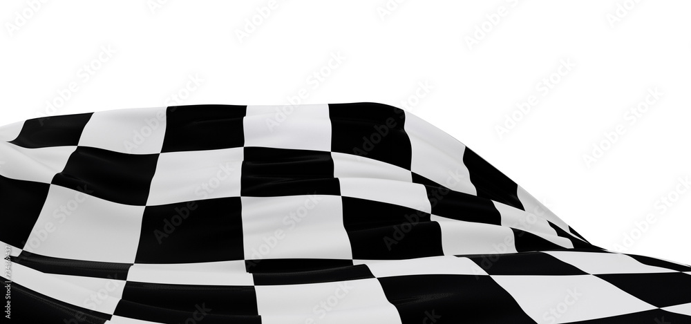 Fototapeta premium finish race sport 3d champion winner - PNG