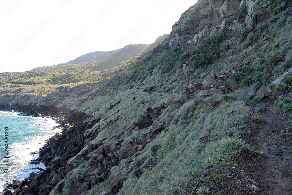La costa di Castelsardo tra Cala Ostina e La Ciaccia La costa di Castelsardo tra Cala Ostina e La Ciaccia