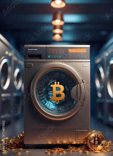 A washing machine for Bitcoins photo