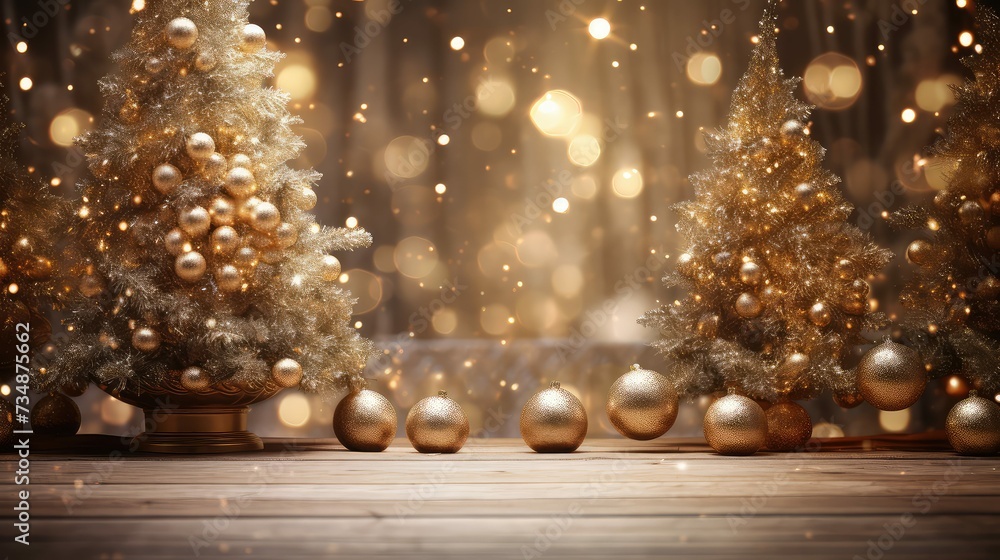 festive sparkly holiday background