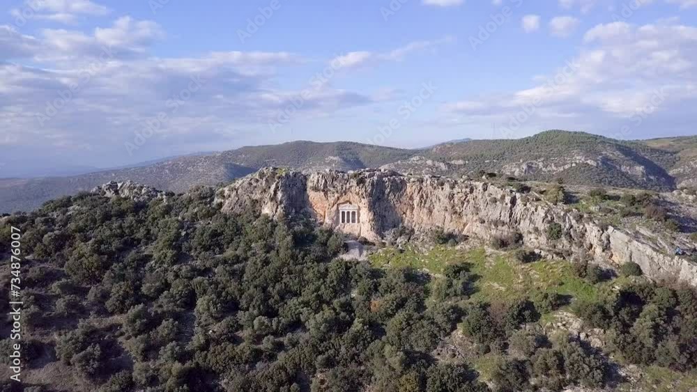 Explore the Enigmatic Nisanyan Rock Tomb in Sirince, Selcuk Izmir - A Spectacular Drone Video Experience Explore the Enigmatic Nisanyan Rock Tomb in Sirince, Selcuk Izmir - A Spectacular Drone Video Experience
