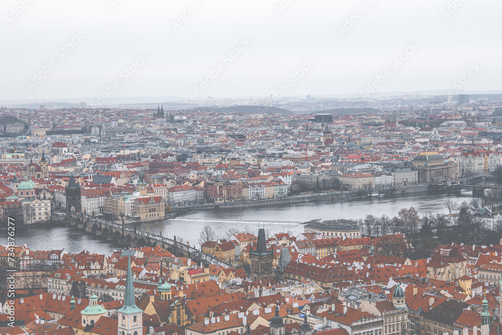 Prague, Czech Republic, city of 100 towers.