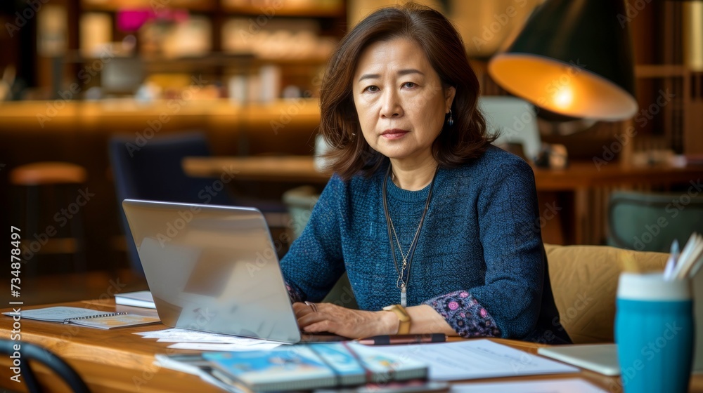 Close-up, portrait of successful businesswoman posing Close-up, portrait of successful businesswoman posing