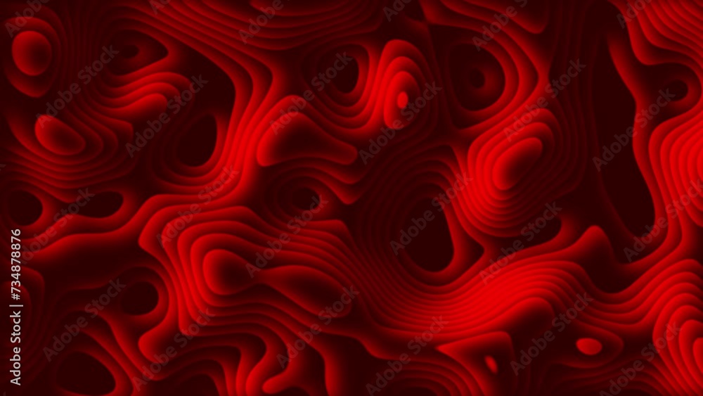 Strange Red Plasma Lines Strange Red Plasma Lines