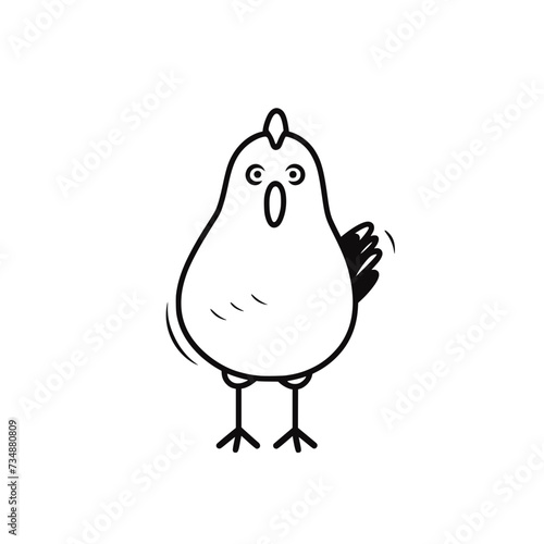 Chicken Rooster Egg Vector