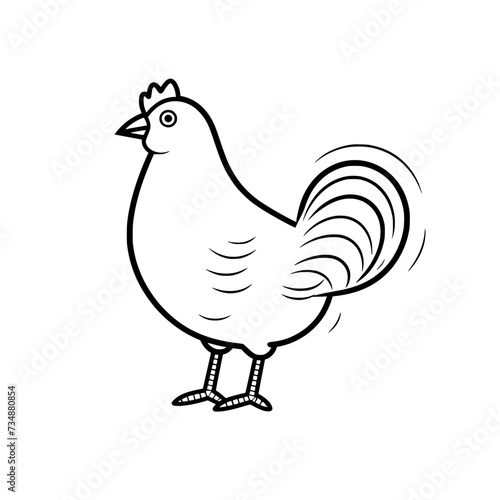 Chicken Rooster Egg Vector
