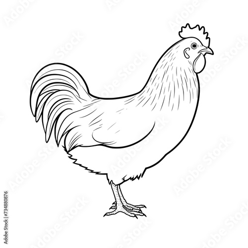 Chicken Rooster Egg Vector