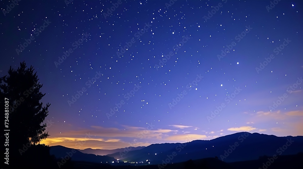 Stars in the night sky : Generative AI Stars in the night sky : Generative AI