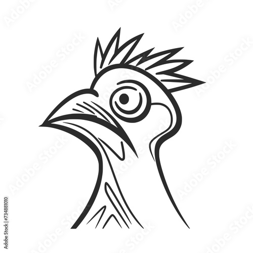 Chicken Rooster Egg Vector