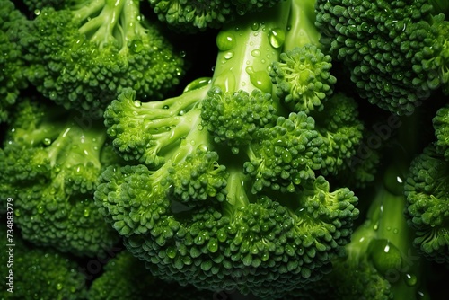 Broccoli background.