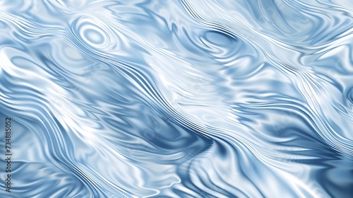 white wave abstract or rippled water texture background : Generative AI