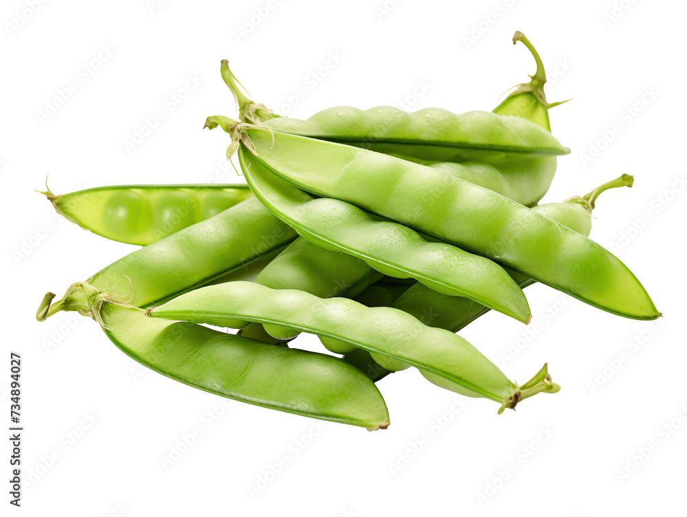 a pile of peas on a white background a pile of peas on a white background