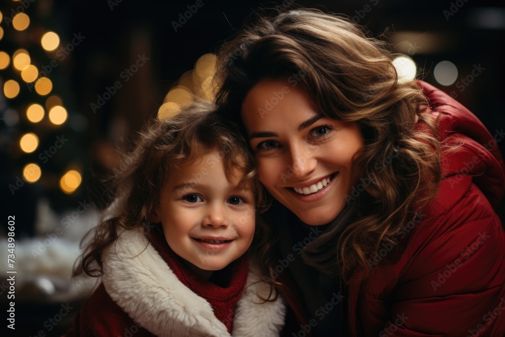 Joyful Winter Moment with Smiling Child and Iguana Friend in Snow Joyful Winter Moment with Smiling Child and Iguana Friend in Snow