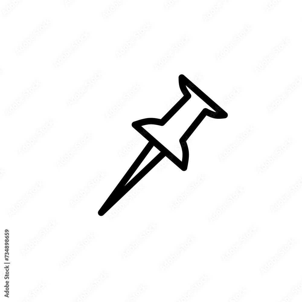 push pin icon push pin icon