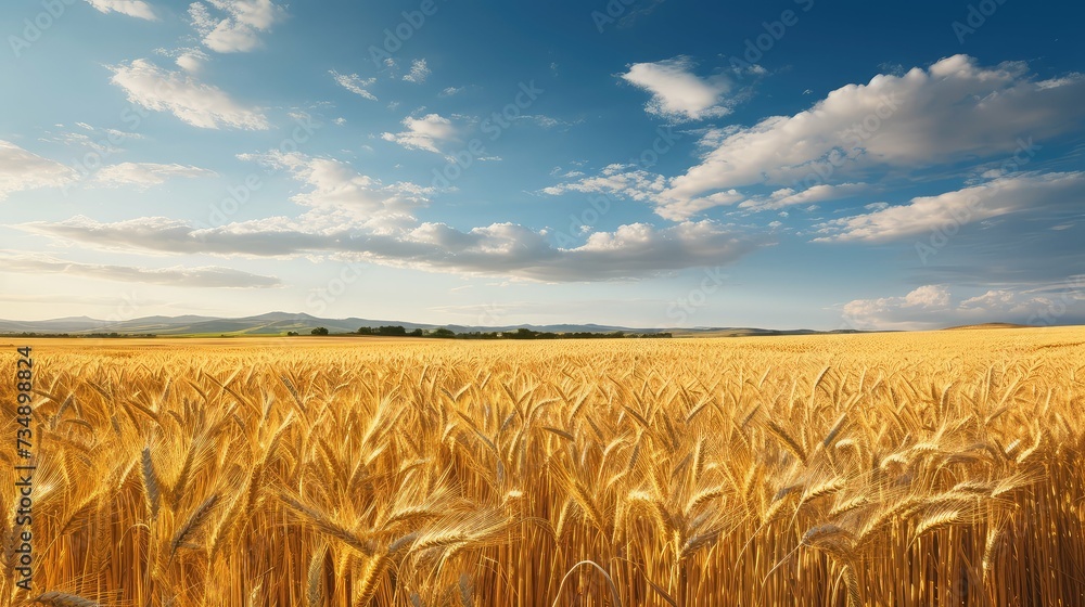 field wheat farm