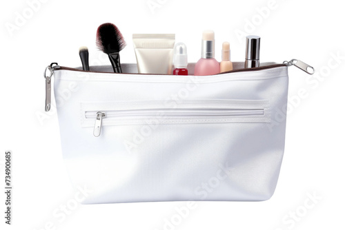 Luxurious Toiletry Bag with Hook Isolated On Transparent Background photo