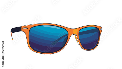 vector de unas gafas de sol