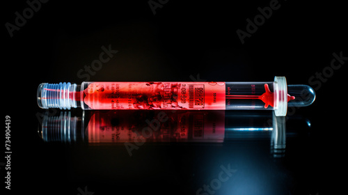 HIV-positive blood sample