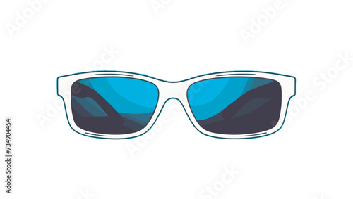 vector de unas gafas de sol