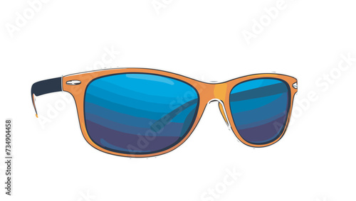 vector de unas gafas de sol
