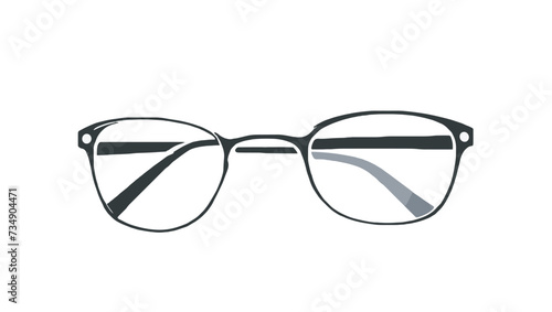 vector de unas gafas