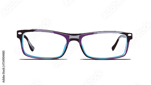 vector de unas gafas