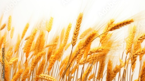 wheat field with gold grains
