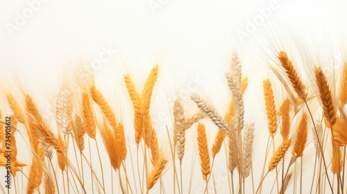 wheat field with gold grains
