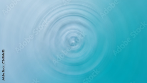 Water surface ripples, water drops, circles, spirals, waves, vortex, blue sea background image