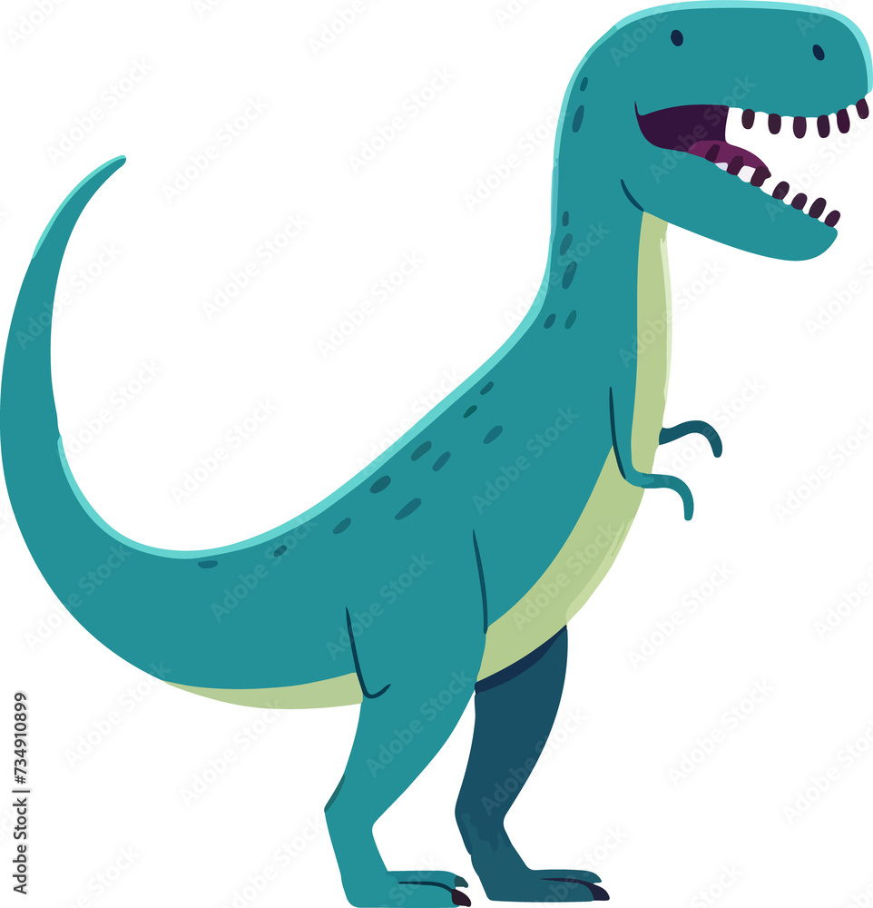 Dinosaur illustration artificial intelligence generation Dinosaur illustration artificial intelligence generation