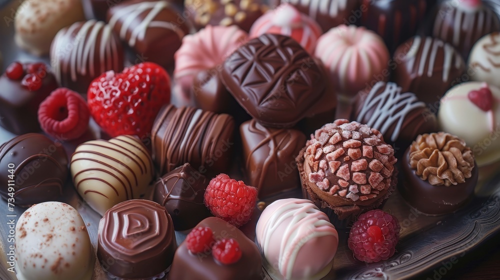 Valentine's Day Chocolate Indulgence: Sweet Treats Valentine's Day Chocolate Indulgence: Sweet Treats