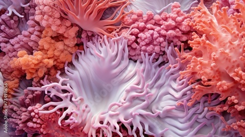underwater abstract coral