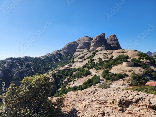 Montserrat view from top