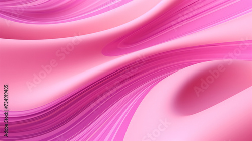 Abstract pink lines background, 3D rendering. Illustration