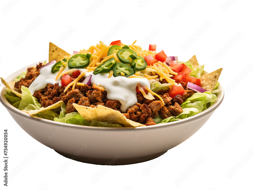a bowl of food with meat and cheese a bowl of food with meat and cheese