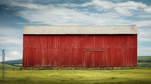 reclaimed red barn boards