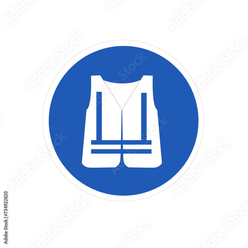 Panneau indicateur: Gilet de sauvetage