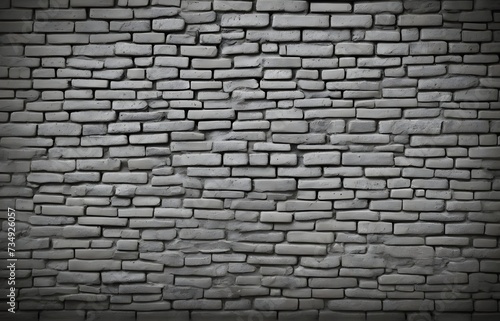 Surface of grey brick wall as a background