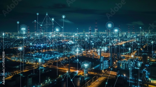 The Internet of Things  IoT  is a smart connection and control device in a network of industries  residents  and any business with the internet. It is technology for the future of the world