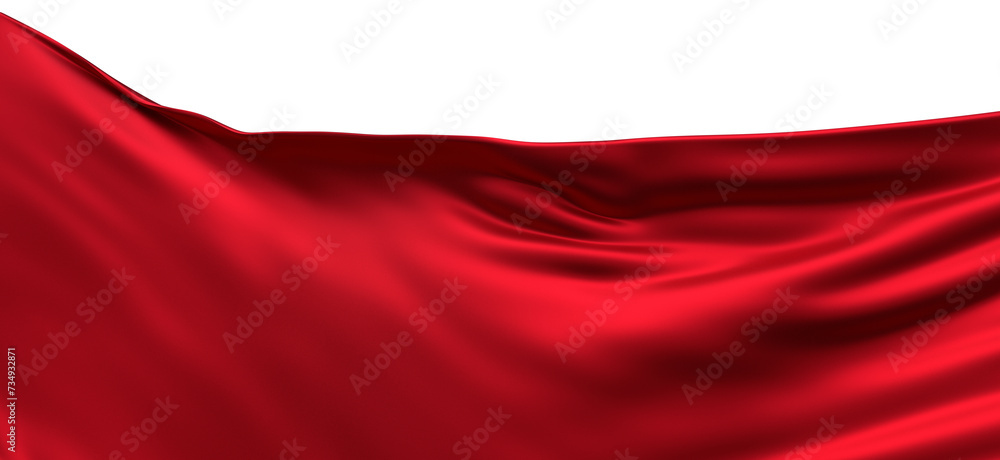 abstract red fabric in motion abstract red fabric in motion