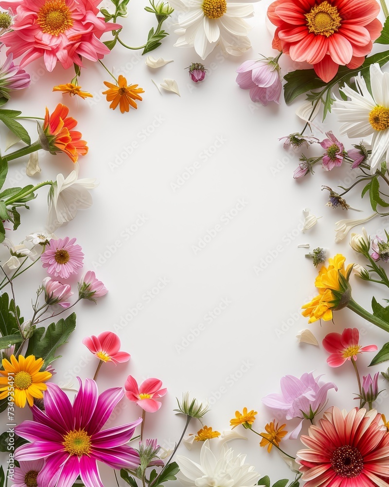 Obraz premium Floral Frame