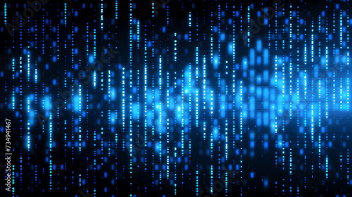 Wallpaper Mural Modern digital futuristic abstract background, technology background Torontodigital.ca