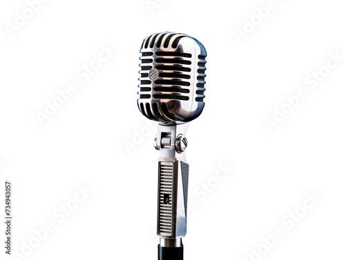 a close up of a microphone